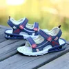 2021 Sommer Kinder Strand Sandalen Mode Schuhe für Mädchen Größe 25-38 Jungen Schuhe Kinder Rutschfeste Alias Baby Sport X0703