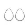Womens Earrings Dangle Crystal Verzilverd Mode Glanzende Overdreven Drop-stijl