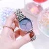 Vrouw Luxe Merk Drop Shipping Shiny Sieraden Gift voor Meisje Friend Crystal Dame Armband Blue Dimond Polsband Roseglod Riemen