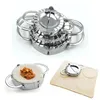 Dumpling Mold Keuken Roestvrijstalen Pers Deeg Pie Ravioli Koken Gebak Tooling Dumplings Jiaozi Maker