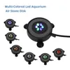 Underwater Submersible Fishs Tanks Light Color home Changing LED Air Bubble Light Waterproof Aquarium Lamp Making Oxygen for Fish Tank