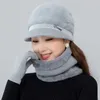 Chapeau d'hiver de fourrure de lapin de haute qualité pour femmes bonnet en cachemire fille schémeur massif chapeaux Femme Caps 211119