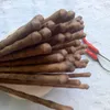 Палочки для еды 10 Пара многоразового китайского творческого бамбукового сустава куриные крылышки деревянные ремесло бытовые набор посуда