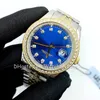 WACKBR-41mm 36mm Automatisk mekanisk 31mm 28mm Quartz Anpassningsbara klockor Bezel rostfritt stål Women Diamond Lady Watch 001