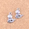 109pcs Antique Silver Bronze Plated zodiac snake Charms Pendant DIY Necklace Bracelet Bangle Findings 16*12mm