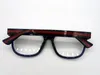 Fashion Concise Square Strip e Eyewear Frame uomo unisex 55-17-145 bordo leggero per occhiali da vista custodia completa