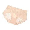 Culottes pour femmes caleçons Sexy Lingerie femmes sous-vêtements en dentelle slips Transparent Floral doux culotte intimes