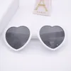 Wholesale Love heart shape classic plastic sunglasses vintage sun glasses for women men kids child multi colors