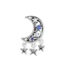 Andra CKK Fit -armband Star Crescent Moon Charms Sterling Silver 925 Originalpärlor för smycken Making DIY Women Rita22