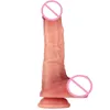 NXY Dildos Anal Brinquedos Zhenyanggen No 7 Líquido Silica Gel Maquiagem Penis Super Simulação Grande Espessura Falso Produtos de Sexo Feminino 0225