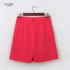 Fashion Summer Short Casual been Losse korte broek Hoge taille vriendje High Taille Short Vintage Casual Shorts 210702