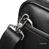 Promotion Simple célèbre marque hommes d'affaires porte-documents sac de luxe en cuir pochette d'ordinateur homme sac à bandoulière bolsa maleta