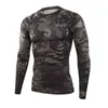 AISMZ冬の熱下着の男性の暖かいフィットネスフリースのレギンスタイトアンダーシャツ圧縮速い乾燥サーモロングジョンズセット211211