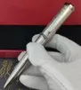GiftPen مصمم فاخر بيربونس مع مربع أحمر Pasha Pen Metal 5A عالية الجودة هدية العمل اختياري المحفظة 3384132