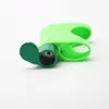 Creative Plastic Smoking Pipe Bowl With Lighter Holder Tobacco 95.5MM Secret Pipes Smokings accessories ZYY867