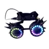 Party Decoration Pixel Pro LED Goggles Kaleidoscope Linser över 350 lägen Intensiva ljus6964635