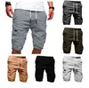 Verão Carga Shorts Homens Militar Tactical Flap Bolsos Bermudas Bermudas Solto Trabalho Casual Homens Curtos Green Fitness Calças Curtas H1210