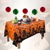 Dekoracje Halloweenowe i Boże Narodzenie Tabela 220 * 130 cm Party Decoration Obrus ​​Xmas Tło Układ ścian XD24775