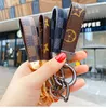 Kreativitet Presbyopia Print Car Key Chain Bag Pendant Charm smycken Keyring Holder For Men Gift Fashion Pu Leather Animal Keychain Accessories