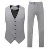 Costume Hommes Classique 3 Pièces Plus La Taille S-6XL De Luxe Robe De Mariée Costumes Homme Slim Fit Hommes Smoking Blazers287z