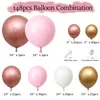 Party Decoration Macaron Balloons Garland Arch 16ft Long Pink Rose Gold Confetti Ballon Wedding Birthday Baloon Diy Decor Supplies1259215