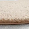 Pluizig ronde tapijt tapijten voor slaapkamer woonkamer studie decor effen kleur Nordic dikke zachte pluche antislip tapijt kinderen tapijt 210917