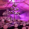 デコレーション高級結婚式のテーブル装飾ピラミッドキャンドルボールのキャンドラブゴールド真鍮のテーパーメタルキャンドレスティックスティックホルダーロングステム鉄キャンドルホルダーセット