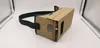 Очки Virtual Reality Google Cardboard DIY VR Очки для 5,0 "экран с заголовком или 3,5 - 6,0 дюймового смартфона стекло Yy28