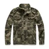 Casual Wear Mens Oversized Camo Jacket Sportswear Thick Denim Jackets Men Overall Green Military Winter Camouflage Coat Male XXL