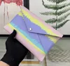 Designer bag 3 pieces combination fashion purses ESCALE women's purse women clutch wallet Bags with box and dust bag Kirigami wallets free giftbag card holders 3 in 1