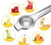 Roestvrij staal Citroenen Squeezer Extractor Pers Ruimers Juicer Hand Manual Orange Citrus Lime Lemon Fruit Squeezers Keukengerei