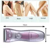 Kemei km-200a Akumulator elektryczny shaver zmywalny Epilator golenia Lady Golarka Korpialnia Nogi Użytkowanie dla kobiet