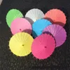 40cm Chinese Japanesepaper Parasol Paper Umbrella For Wedding Bridesmaids Party Favors Summer Sun Shade Kid Size 10pcs5774740