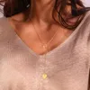 Bohemian Multi Layered för Women 2020 Vintage Porträtt Mynt Star Moon Pendant Halsband Geometrisk Collier Collares