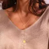 Bohemian Multi Layered voor Vrouwen 2020 Vintage Portret Munt Star Moon Hanger Ketting Geometrische Collier Collares