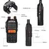 Высокая мощность 8 Вт Baofeng UV-82 Walkie Talkie UV82 Dual Band VHF / UHF FM трансиверов 10 км Длинный ассортимент Охота на двоих ветчины CB Radio