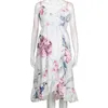 Maternity Dresses 2022 Spring O-neck floral printed dress Gravidas maternity clothing G220602 good