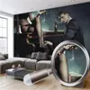 Character 3d Wallpaper Handsome Piano Prince and Sexy Girl Mural Modern Home Decoration Living Room Bedroom Classic Wallpapers332p