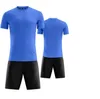 16568978shion 11 ensembles de maillots vierges d'équipe, vêtements de football d'entraînement course à manches courtes avec short 129345