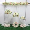 Customicable Rose Peony Hydrangea Artificial Flor Festa de Bola de Casamento Tabela De Casamento Mesa Central de Seda Flor Arranjo Buquê 210317