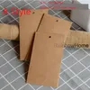 Pusty pakiet detaliczny Box Pack Torba Hartowana Szkło 9H Protector ekranu do iPhone 12 11 Pro XR XS Max Samsung S20 S21 Huawei Wiele kolorów Papier Kraft