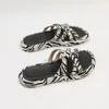 Pantoufles Weibate 2021 Summer Zebra Flatform Slide Femme Femme Sandales Sandales Plat Sandalias Mujer Plage Dames épaisses Semelles