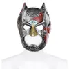 Mardi Gras Halloween Party Punk Masks Batman Костюм Косплей маска PU Masquerade для взрослых мужчин женщин HNA18011