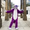 Husky Quality Husky Wolf Mascot costume attirant dessin animé personnage personnage tenue tenue tenue
