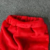 Quatre Pièces Costume Enfants Vêtements Manches Longues Veste Père Noël Enfants Modélisation Pantalon Rouge Chaussettes Chapeau Habiller Vêtements Ensembles 32xn K2