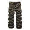 Pantalon mode ample Baggy Joger travailleur mâle hommes Cargo pantalon hommes décontracté Multi poches militaire tactique hommes Outwear St