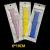 Thickened Universal Plastic Display Retail Box Bag For Apple Watch Band 40mm 44mm 38mm 42mm Series Strap Wristband Bracelet