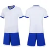 2021 Soccer Jersey Sets smooth board 6095 blue shirt sweat absorbing breathable and soft children's training suit 09