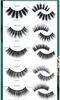 5Pairs / Set Osynlig Magnet Falska ögonfransar med verktyg Makeup Remover SWEB / Ögonbryn Eyelash Curler / Magnetisk flytande eyeliner Allt i 1 Set / Full Kit