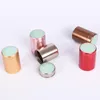 Cool Colorful Aluminium Dry Herb Tobacco Smoking Cigarette Stash Case Jars Storage Container Gemstone Decorate Portable Innovative High Quality Box DHL